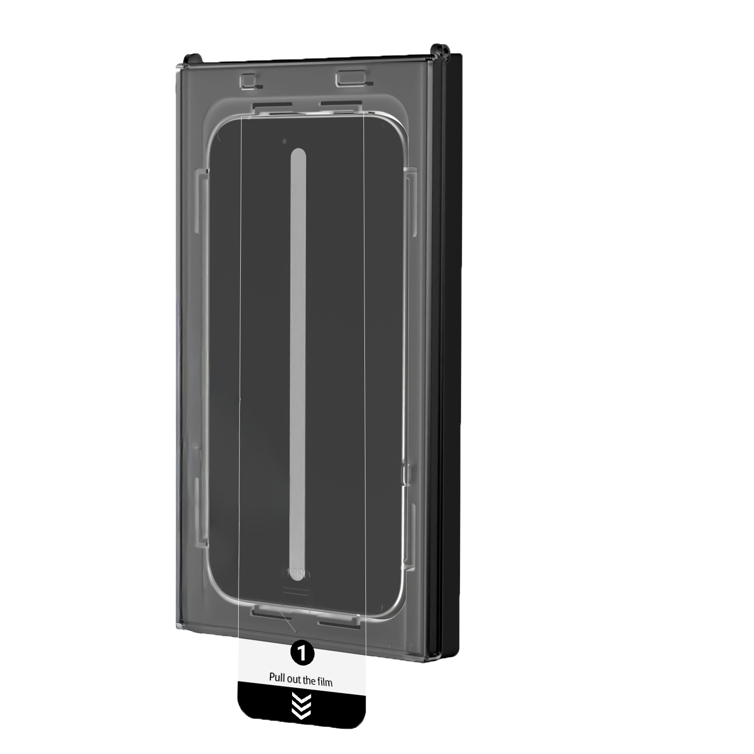 SnapFit PRO prémiové ochranné sklo s aplikátorem - jednoduché lepení (2 skla v balení)