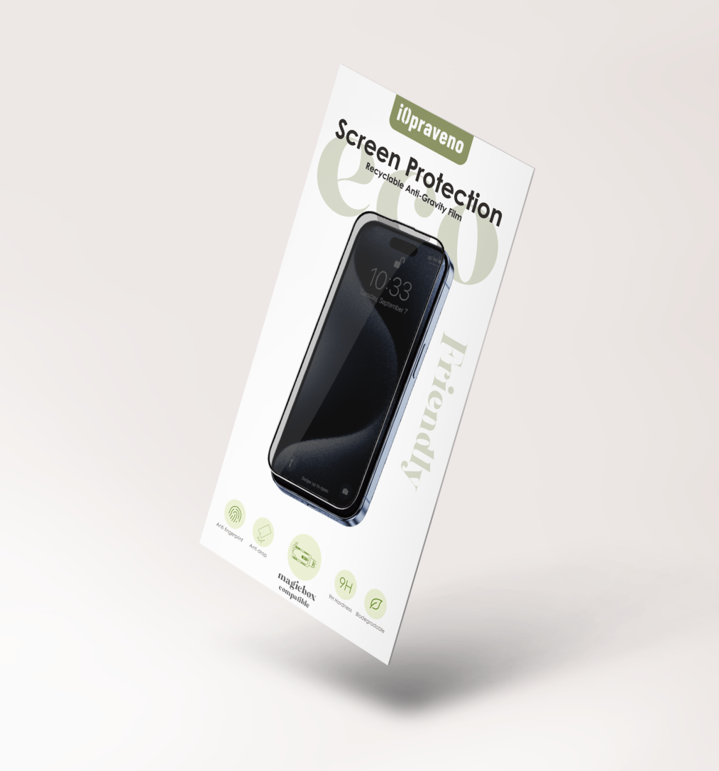 Sticlă de protecție PRIVACY ECO friendly reparată (fără aplicator de hârtie)